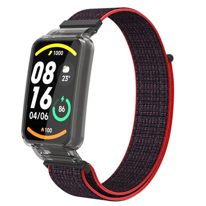 Integrated PC Protective Case + Nylon Loop Watch Band, For Xiaomi Mi Band 7 Pro
