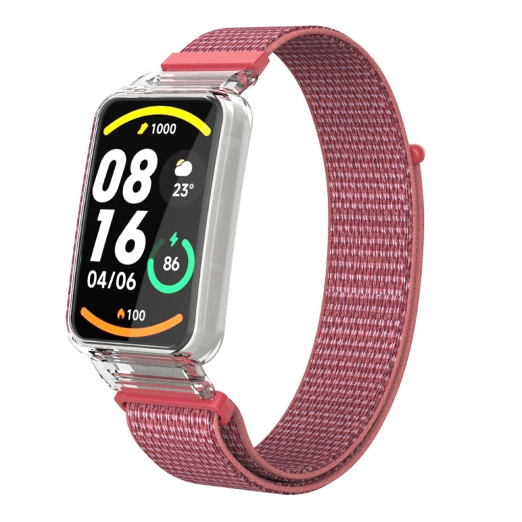 Integrated PC Protective Case + Nylon Loop Watch Band, For Xiaomi Mi Band 7 Pro