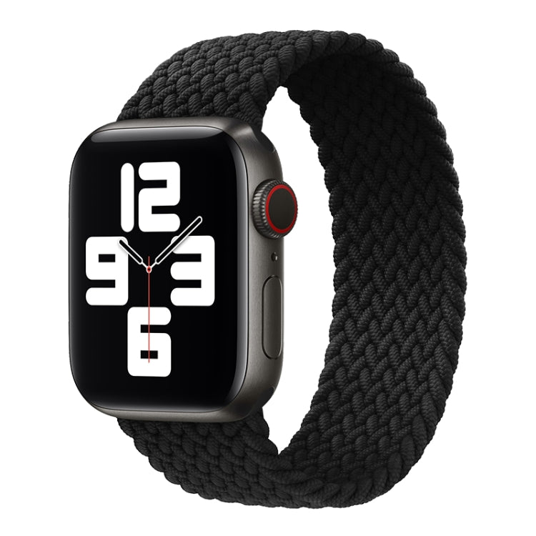 Nylon Single-turn Braided Watch Band For Apple Watch Series 8&7 41mm / SE 2&6&SE&5&4 40mm / 3&2&1 38mm, For Apple Watch Series 8&7 41mm,155mm, For Apple Watch Series 8&7 41mm, 155mm