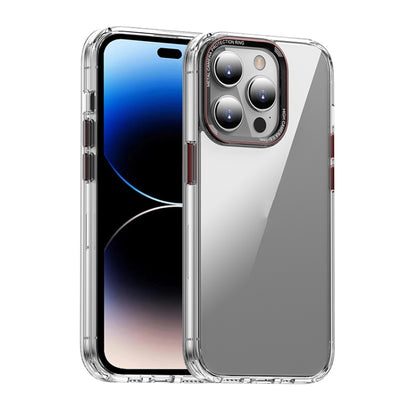 MG Series Crystal Clear Glass Phone Case, For iPhone 14, For iPhone 14 Plus, For iPhone 14 Pro, For iPhone 14 Pro Max, For iPhone 13, For iPhone 13 Pro, For iPhone 13 Pro Max