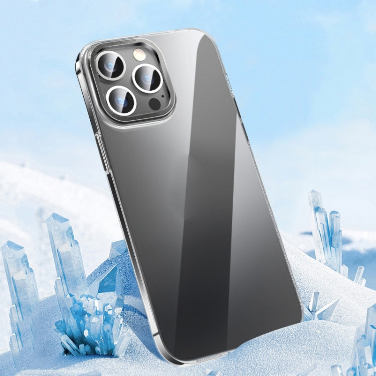 Metal Key Crystal Transparent PC Phone Case, For iPhone 14, For iPhone 14 Plus, For iPhone 14 Pro, For iPhone 14 Pro Max, For iPhone 13, For iPhone 13 Pro, For iPhone 13 Pro Max
