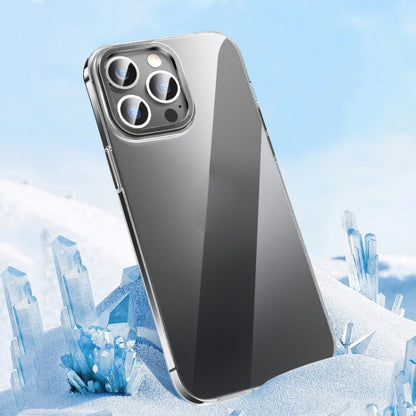 Metal Key Crystal Transparent PC Phone Case, For iPhone 14, For iPhone 14 Plus, For iPhone 14 Pro, For iPhone 14 Pro Max, For iPhone 13, For iPhone 13 Pro, For iPhone 13 Pro Max
