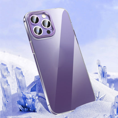 Metal Key Crystal Transparent PC Phone Case, For iPhone 14, For iPhone 14 Plus, For iPhone 14 Pro, For iPhone 14 Pro Max, For iPhone 13, For iPhone 13 Pro, For iPhone 13 Pro Max