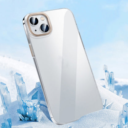 Metal Key Crystal Transparent PC Phone Case, For iPhone 14, For iPhone 14 Plus, For iPhone 14 Pro, For iPhone 14 Pro Max, For iPhone 13, For iPhone 13 Pro, For iPhone 13 Pro Max