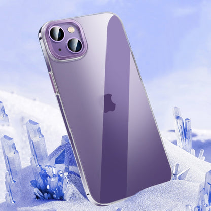 Metal Key Crystal Transparent PC Phone Case, For iPhone 14, For iPhone 14 Plus, For iPhone 14 Pro, For iPhone 14 Pro Max, For iPhone 13, For iPhone 13 Pro, For iPhone 13 Pro Max