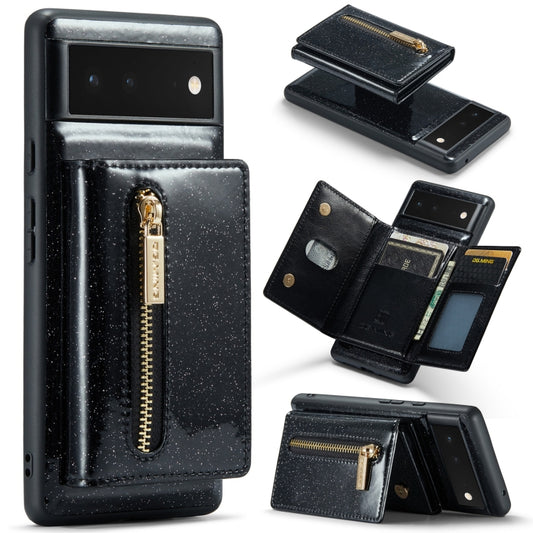 DG.MING M3 Series Glitter Powder Card Bag Leather Case, For Google Pixel 6, For Samsung Galaxy S20 FE, For iPhone 11 Pro, For Samsung Galaxy S21 5G, For iPhone 11 Pro Max, For Samsung Galaxy S21 Ultra 5G, For Samsung Galaxy Z Fold3 5G                  ...