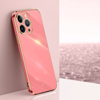 XINLI Straight Edge 6D Electroplate TPU Phone Case, For iPhone 13 Pro, For iPhone 13 Pro Max