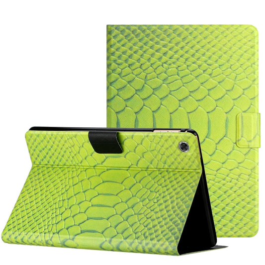 Solid Color Crocodile Texture Leather Smart Tablet Case, For Lenovo Tab M10 3rd Gen, For Lenovo Tab M10 Plus, For Lenovo Tab M10 Plus 10.6 3rd Gen 2022, For Lenovo Tab P11, For Samsung Galaxy Tab A7 10.4 2020, For Samsung Galaxy Tab A7 Lite
