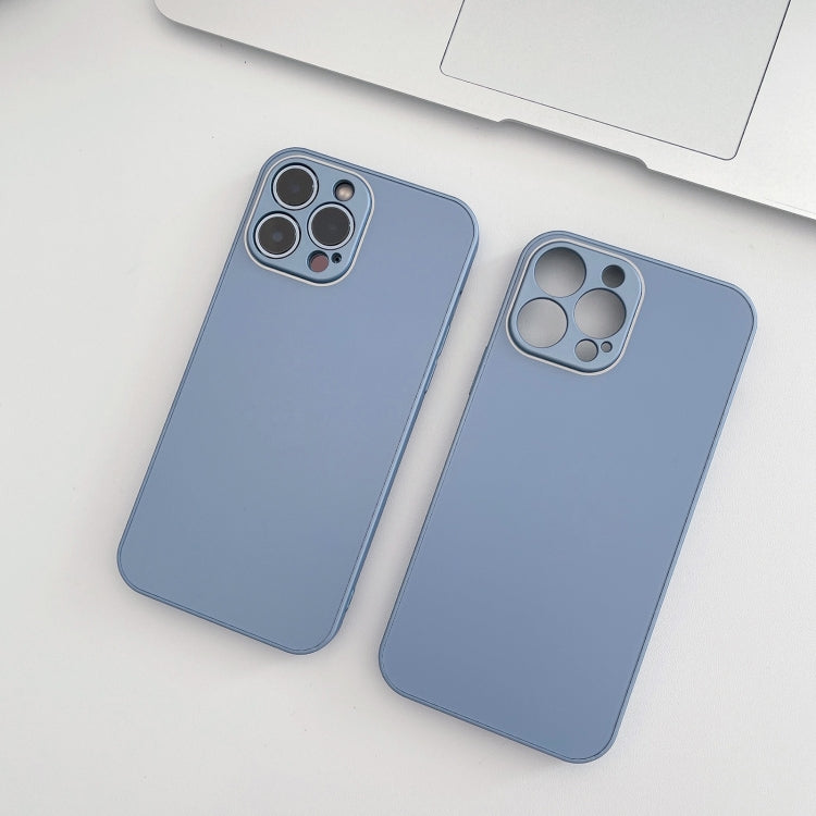 Skin Frosted Tempered Glass Phone Case, For iPhone 13 Pro Max, For iPhone 13 Pro, For iPhone 13, For iPhone 12 Pro Max
