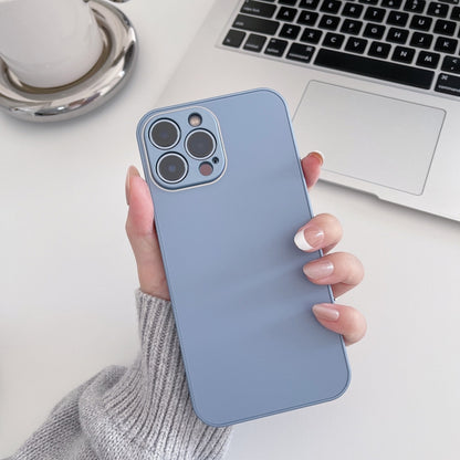 Skin Frosted Tempered Glass Phone Case, For iPhone 13 Pro Max, For iPhone 13 Pro, For iPhone 13, For iPhone 12 Pro Max
