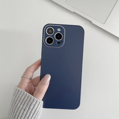Skin Frosted Tempered Glass Phone Case, For iPhone 11