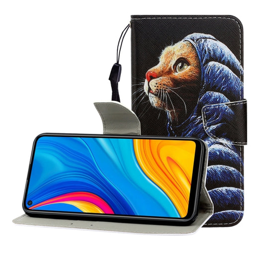 Colored Drawing Horizontal Flip Leather Case with Holder & Card Slot & Wallet, For Huawei Honor Play 3 / Enjoy 10, For Huawei Honor V30 / V30 Pro, For Xiaomi 10 / 10 Pro