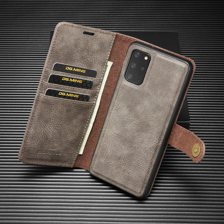 DG.MING Crazy Horse Texture Flip Detachable Magnetic Leather Case with Holder & Card Slots & Wallet, For Galaxy A31, For Galaxy A81 / Note10 lite, For Galaxy A91 / S10 Lite, For Galaxy M30S, For Galaxy M31, For Huawei P40 Lite, For Huawei P40 Pro      ...
