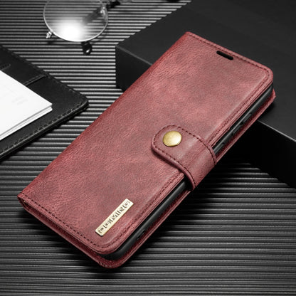 DG.MING Crazy Horse Texture Flip Detachable Magnetic Leather Case with Holder & Card Slots & Wallet, For Galaxy A31, For Galaxy A81 / Note10 lite, For Galaxy A91 / S10 Lite, For Galaxy M30S, For Galaxy M31, For Huawei P40 Lite, For Huawei P40 Pro      ...