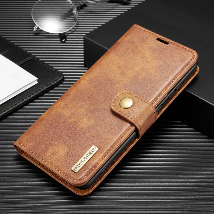 DG.MING Crazy Horse Texture Flip Detachable Magnetic Leather Case with Holder & Card Slots & Wallet, For Galaxy A31, For Galaxy A81 / Note10 lite, For Galaxy A91 / S10 Lite, For Galaxy M30S, For Galaxy M31, For Huawei P40 Lite, For Huawei P40 Pro      ...