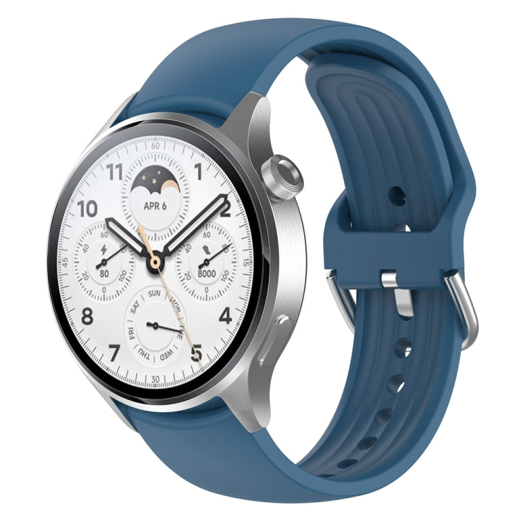 22mm Solid Color Silicone Watch Band, For Xiaomi Watch S2