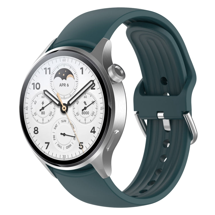 22mm Solid Color Silicone Watch Band, For Xiaomi Watch S2