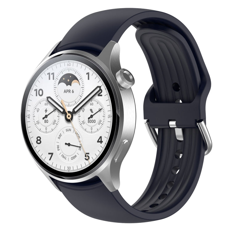 22mm Solid Color Silicone Watch Band, For Xiaomi Watch S2