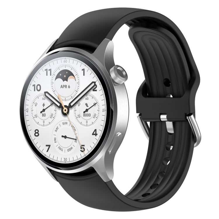 22mm Solid Color Silicone Watch Band, For Xiaomi Watch S2