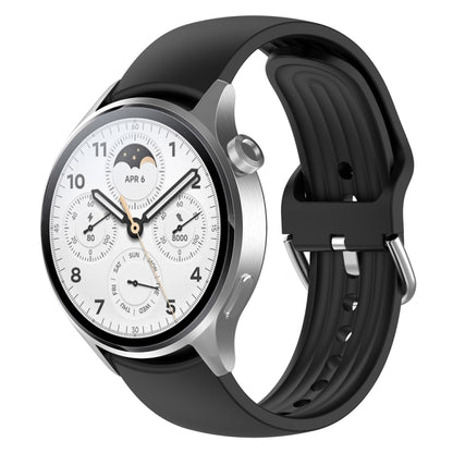 22mm Solid Color Silicone Watch Band, For Xiaomi Watch S2