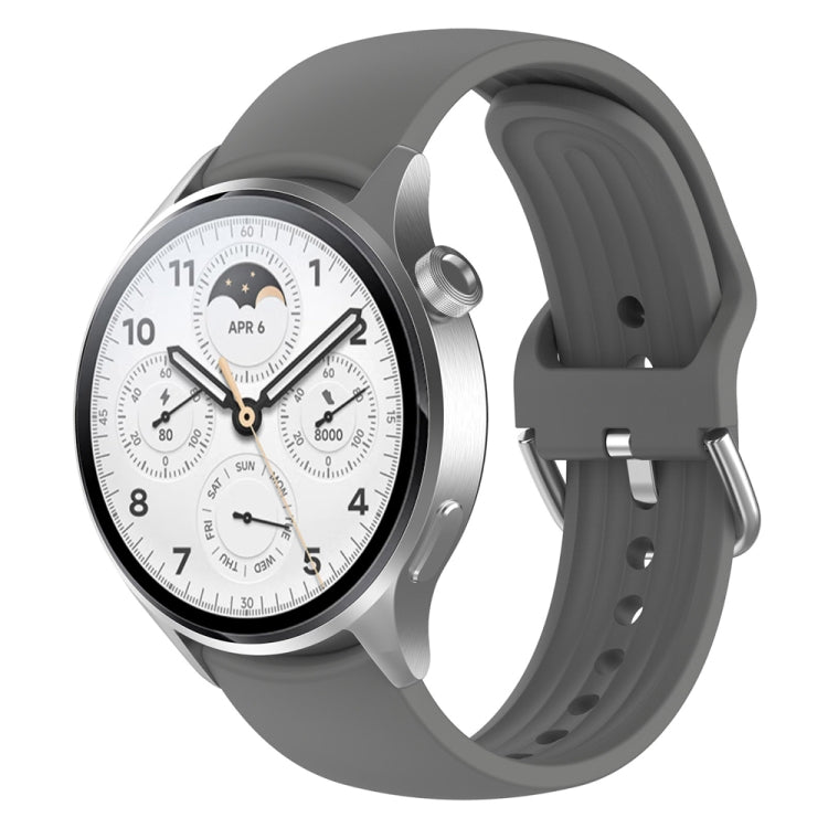 22mm Solid Color Silicone Watch Band, For Xiaomi Watch S2