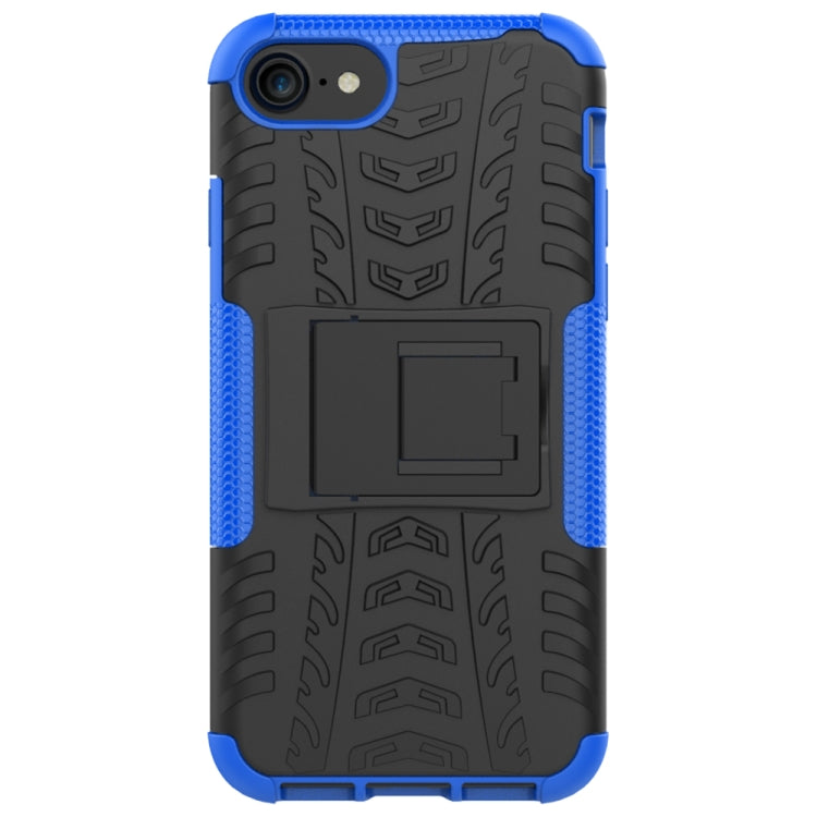 Tire Texture Shockproof TPU+PC Protective Case with Holder, For iPhone SE 2022 / SE 2020, For Sony Xperia 10 Ⅱ, For Huawei Honor Play 9A, For Galaxy M30s, For Galaxy M31