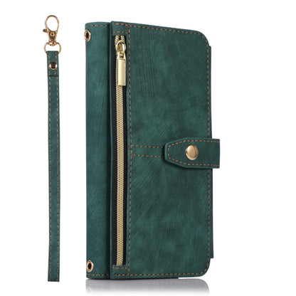 Dream 9-Card Wallet Zipper Bag Leather Phone Case, For iPhone 14, For iPhone 14 Plus, For iPhone 14 Pro, For iPhone 14 Pro Max, For iPhone 13, For iPhone 13 Pro, For iPhone 13 Pro Max, For iPhone 12 mini