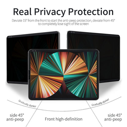 Removable Magnetic Privacy Screen Film, For iPad 10.2 / iPad Air 2019 10.5 / Pro 10.5, For iPad mini 6, For iPad Pro 11 2022 / 2021 / 2020 / 2018, For iPad Pro 12.9 2022 / 2021 / 2020 / 2018