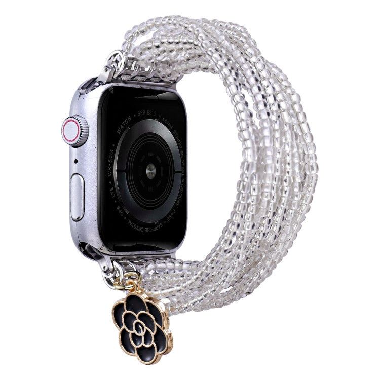 Multi-row Beads Watch Band, For Apple Watch Ultra 49mm / Series 8&7 45mm, For Apple Watch Series 8&7 41mm