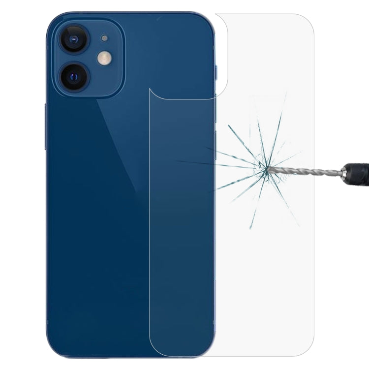 For iPhone 13 9H 2.5D Half-screen Transparent Back Tempered Glass Film, For iPhone 13 Pro Max(1 PC), For iPhone 13(1 PC), For iPhone 13 mini(1 PC), For iPhone 12 Pro Max(1 PC), For iPhone 12 / 12 Pro(1 PC), For iPhone 12 mini(1 PC)