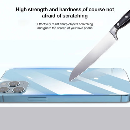2pcs Front And 2pcs Back 9H 2.5D Tempered Glass Film Set, For iPhone 13 mini, For iPhone 13, For iPhone 13 Pro, For iPhone 13 Pro Max, For iPhone 12 mini, For iPhone 12, For iPhone 12 Pro, For iPhone 12 Pro Max