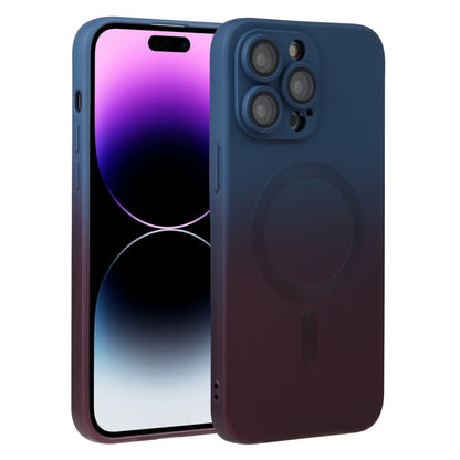 Liquid TPU Silicone Gradient MagSafe Phone Case, For iPhone 14, For iPhone 14 Plus, For iPhone 14 Pro, For iPhone 14 Pro Max, For iPhone 13, For iPhone 13 Pro, For iPhone 13 Pro Max, For iPhone 12