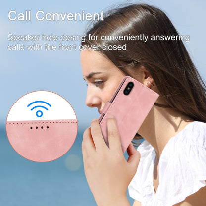 Dierfeng Dream Line TPU + PU Leather Phone Case, For iPhone XS Max, For iPhone XR, For iPhone X/XS, For iPhone 6 Plus/7 Plus/8 Plus, For iPhone 6/7/8/SE 2020/SE 2022