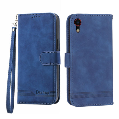 Dierfeng Dream Line TPU + PU Leather Phone Case, For iPhone XS Max, For iPhone XR, For iPhone X/XS, For iPhone 6 Plus/7 Plus/8 Plus, For iPhone 6/7/8/SE 2020/SE 2022