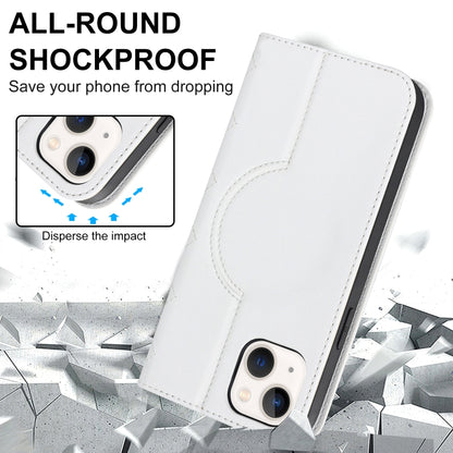 Rhombic MagSafe RFID Anti-Theft Wallet Leather Phone Case, For iPhone 14, For iPhone 14 Plus, For iPhone 14 Pro, For iPhone 14 Pro Max, For iPhone 13 mini, For iPhone 13