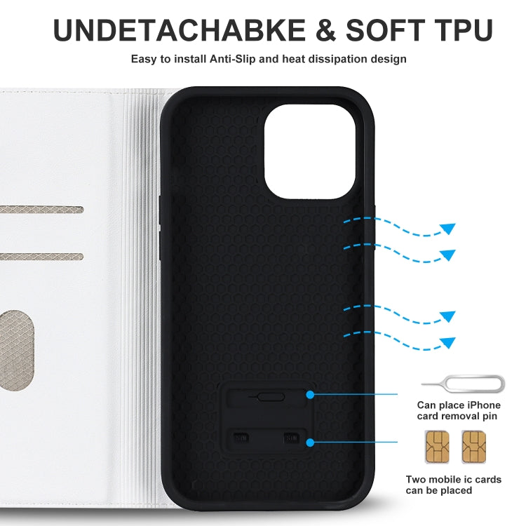 Rhombic MagSafe RFID Anti-Theft Wallet Leather Phone Case, For iPhone 14, For iPhone 14 Plus, For iPhone 14 Pro, For iPhone 14 Pro Max, For iPhone 13 mini, For iPhone 13