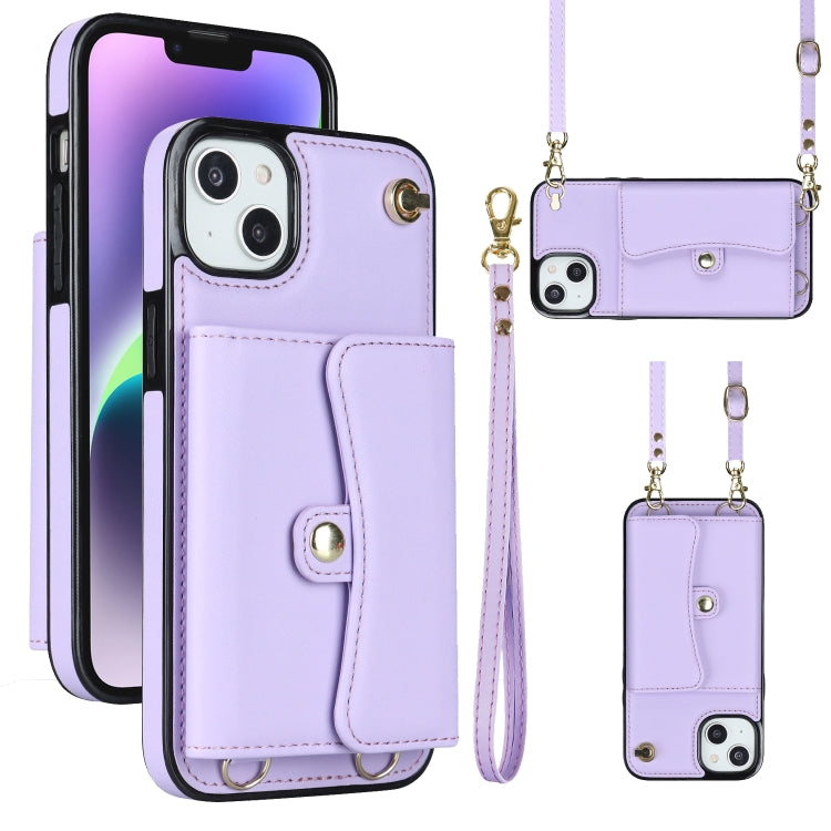 RFID Card Slot Phone Case with Long Lanyard, For iPhone 14 / 13, For iPhone 14 Plus, For iPhone 14 Pro, For iPhone 14 Pro Max, For iPhone 13 Pro Max, For iPhone 12, For iPhone 12 Pro, For iPhone 12 Pro Max