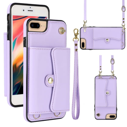 RFID Card Slot Phone Case with Long Lanyard, For iPhone 11, For iPhone 11 Pro, For iPhone 11 Pro Max, For iPhone X / XS, For iPhone XS Max, For iPhone 8 Plus / 7 Plus, For iPhone XR