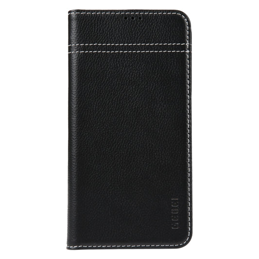 GEBEI Top-grain Horizontal Flip Leather Phone Case, For iPhone 14 Pro Max, For iPhone 14 Pro, For iPhone 14, For iPhone 14 Plus, For iPhone 13 Pro Max, For iPhone 13 Pro, For iPhone 13