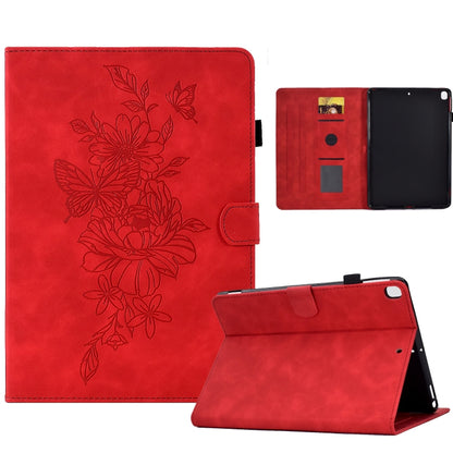 Peony Butterfly Embossed Leather Smart Tablet Case, For iPad 10.2 2020/2019 / Air 10.5 2019, For iPad 2025 / 2022, For iPad Air / Air 2 / 9.7 2017 / 9.7 2018, For iPad mini 2024 / mini 6, For iPad mini 5 / 4 / 3 / 2 / 1                                 ...