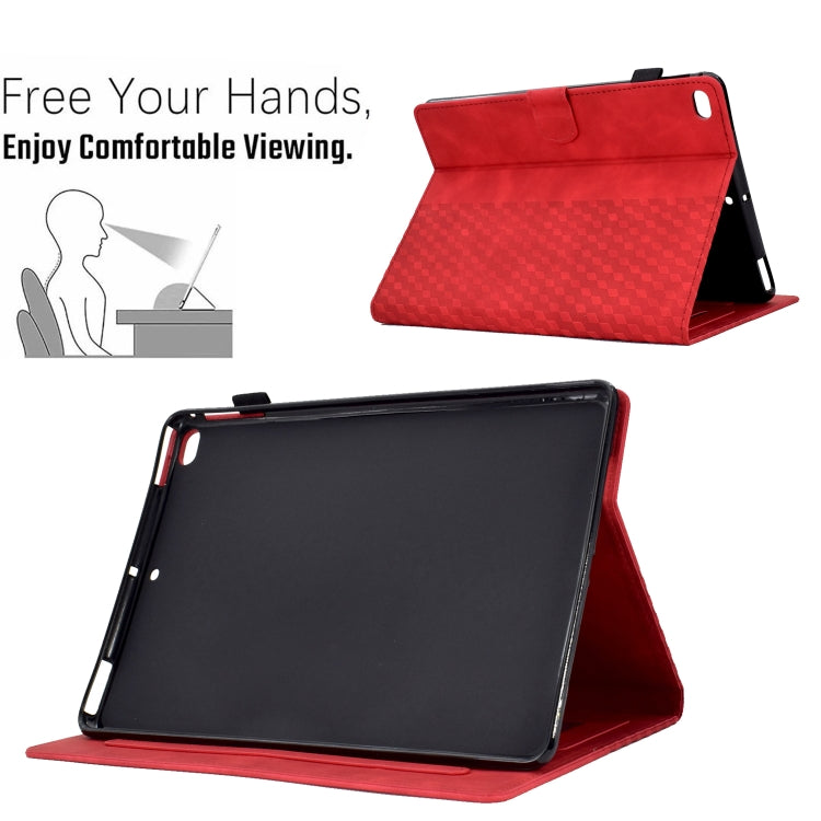 For iPad mini 5 / 4 / 3 / 2 / 1 Rhombus Embossed Leather Smart Tablet Case, For iPad mini 5 / 4 / 3 / 2 / 1
