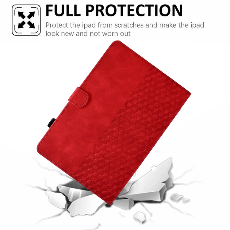 For iPad mini 5 / 4 / 3 / 2 / 1 Rhombus Embossed Leather Smart Tablet Case, For iPad mini 5 / 4 / 3 / 2 / 1