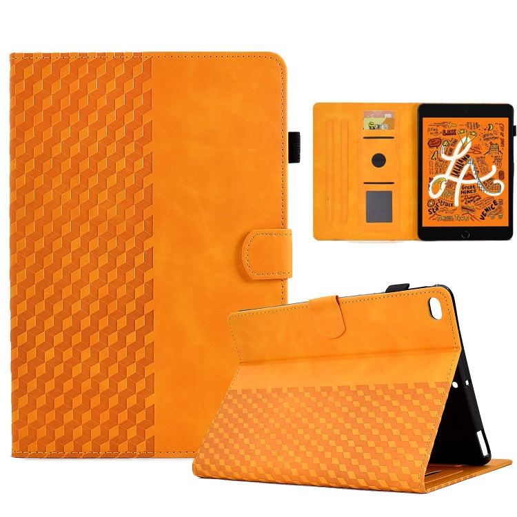 For iPad mini 5 / 4 / 3 / 2 / 1 Rhombus Embossed Leather Smart Tablet Case, For iPad mini 5 / 4 / 3 / 2 / 1