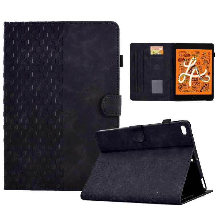 For iPad mini 5 / 4 / 3 / 2 / 1 Rhombus Embossed Leather Smart Tablet Case, For iPad mini 5 / 4 / 3 / 2 / 1