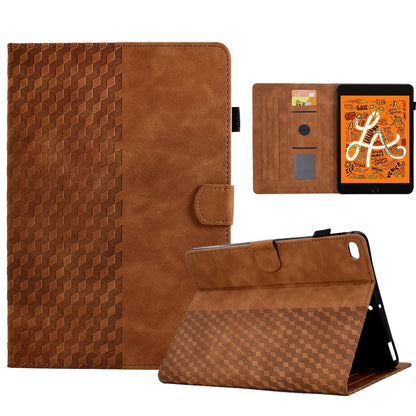 For iPad mini 5 / 4 / 3 / 2 / 1 Rhombus Embossed Leather Smart Tablet Case, For iPad mini 5 / 4 / 3 / 2 / 1