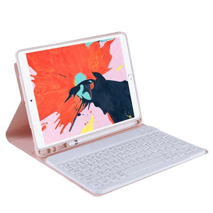 T11B 2020 For iPad Air 4 / Air 5 / Pro 11 inch 2022 / 2021 / 2020 / 2018 TPU Candy Color Ultra-thin Bluetooth Keyboard Protective Case with Stand & Pen Slot, For iPad Air 4 / Air 5 / Pro 11 inch 2022 / 2021 / 2020 / 2018