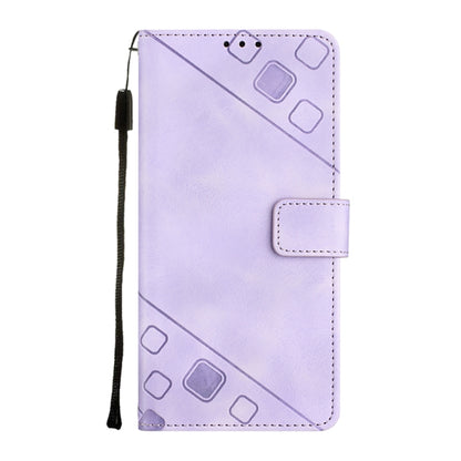 Skin-feel Embossed Leather Phone Case, For iPhone 12 / 12 Pro, For iPhone 12 Pro Max, For iPhone 11, For iPhone 11 Pro Max, For iPhone X / XS, For iPhone XR, For iPhone XS Max, For iPhone SE 2022 / 2020 / 7 / 8