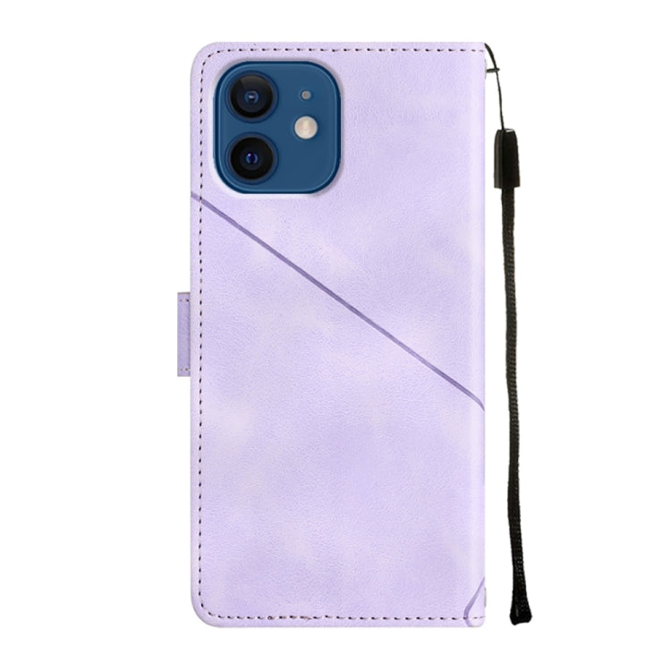 Skin-feel Embossed Leather Phone Case, For iPhone 12 / 12 Pro, For iPhone 12 Pro Max, For iPhone 11, For iPhone 11 Pro Max, For iPhone X / XS, For iPhone XR, For iPhone XS Max, For iPhone SE 2022 / 2020 / 7 / 8