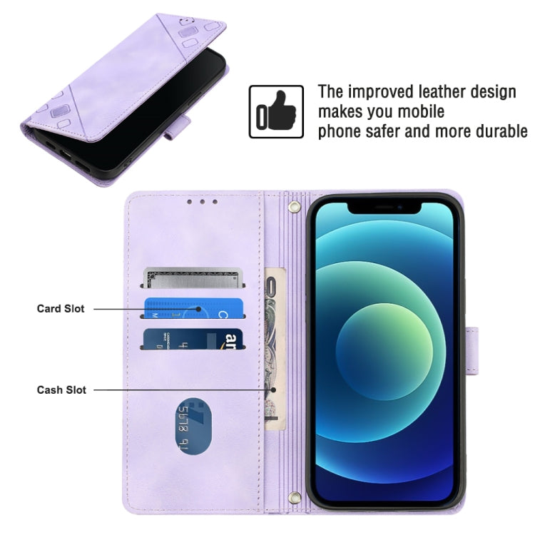 Skin-feel Embossed Leather Phone Case, For iPhone 12 / 12 Pro, For iPhone 12 Pro Max, For iPhone 11, For iPhone 11 Pro Max, For iPhone X / XS, For iPhone XR, For iPhone XS Max, For iPhone SE 2022 / 2020 / 7 / 8