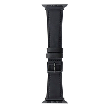 Crazy Horse Genuine Leather Watch Band, For Apple Watch Series 8&7 41mm / SE 2&6&SE&5&4 40mm, For Apple Watch Ultra 49mm / Series 8&7 45mm / SE 2&6&SE&5&4 44mm